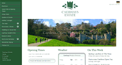 Desktop Screenshot of caerhays.com